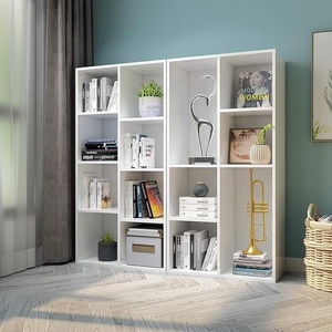 Tùy Chỉnh Bằng Gỗ Đơn Vị Lưu Trữ 4 Cube Tủ Sách Phòng Khách Kệ Kệ Hiển Thị Giá - Product Image 3