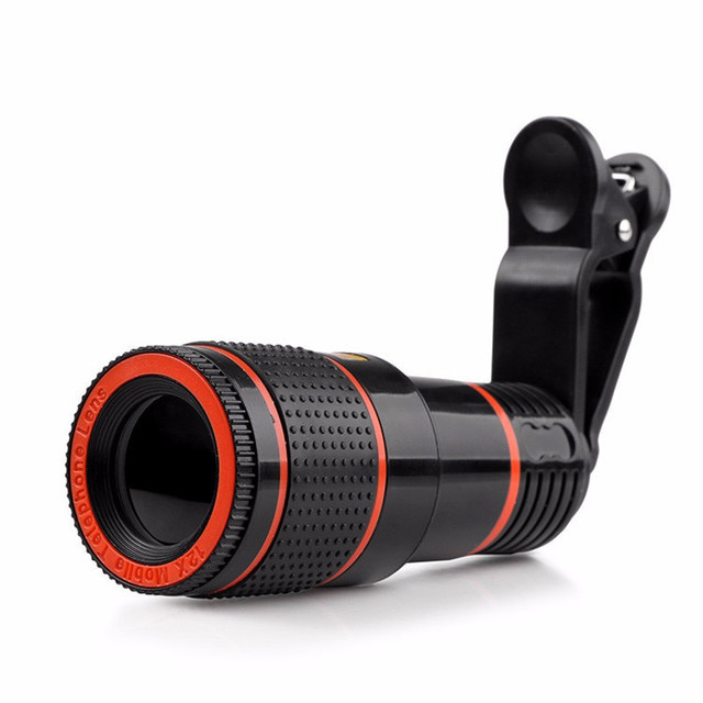 Universal 12X Telephoto Telephoto Lens HD External Camera Lens 12X Zoom Focus Phone Lens