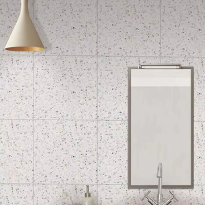 Carreaux de sol en porcelaine série Terrazzo, antibactériens, résistants à l'usure, isolants thermiquement, pour extérieur, villa, salle à manger - Product Image 1