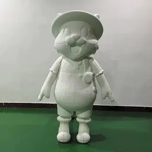 Custom doll design cartoon animals mascot 3D proofing Internal model bubble carving company mascot animation costume props