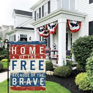 RABUSOFA 4th of July Double Sided <b>Garden</b> <b>Flag</b> 12x18 Inch Nylon Polyester with Digital Printing for Use Fiberglass Flagpole - Product Image 3