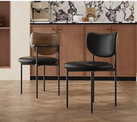 Table à manger ronde en bois massif de luxe moderne ensemble de chaises 4 6 8 places salon restaurant rotatif noir meubles designs