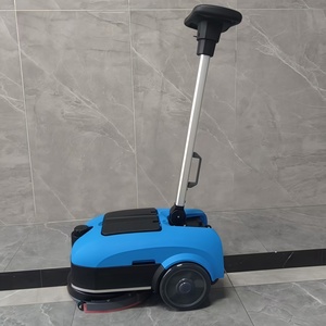 Best Price Custom Commercial Floor Scrubber Battery <b>Walk</b>-behind Industrial Ceramic Tile Floor Cleaning Scrubber <b>Machine</b> - Product Image 1