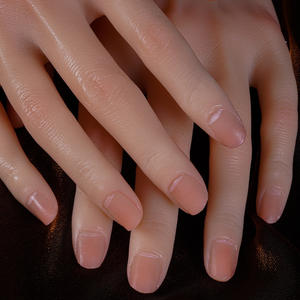 มือฝึกทำเล็บซิลิโคน Lootaan สำหรับฝึกทำเล็บอะคริลิค นิ้วมือยางนุ่มเหมือนมือจริง - Product Image 6