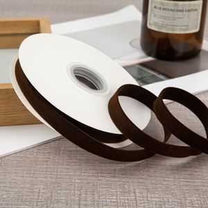 Ruban en velours double face de haute qualité et luxueux, 5/10/15 mm, pour la fabrication de bijoux et de nœuds pour cheveux, 10 yards/rouleau - Product Image 5