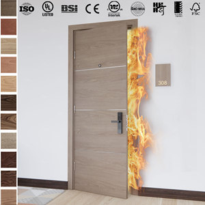 Úc tiêu chuẩn khách sạn căn hộ cửa chống cháy nội thất cửa chống cháy thiết kế hiện đại 30 60 90 phút chống cháy cửa gỗ - Product Image 5