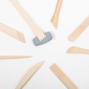 Keep Smiling Art Supplies – Outils de <span class=keywords><strong>sculpture</strong></span> en argile, 8 pièces, outils polyvalents pour la <span class=keywords><strong>sculpture</strong></span>, ensemble combiné d'outils de poterie - Product Image 6