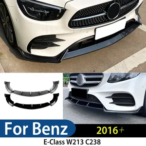 สำหรับรถยนต์ E-Class W213 C238 ปี 2016+ AMG สปอยเลอร์หน้า ปีก ช่องระบายอากาศ ใบพัด กระจังหน้า แถบตกแต่ง ชุดแต่งภายนอก - Product Image 1