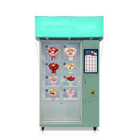 Mesin Vending Pintar untuk Toko Bunga, Kios Layanan Mandiri untuk Buket & Kue, Mesin Vending Bunga untuk Luar Ruangan