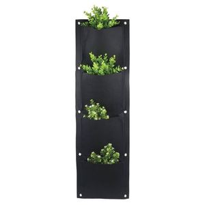 Jardinière murale verticale en feutre, sac de culture réutilisable pour plantes, sac de plantation mural pour fleurs et légumes - Product Image 3