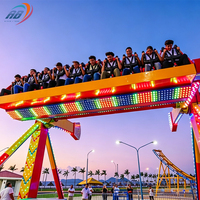 Manège commercial de divertissement, attraction extrême, manège Top Spin pour parc