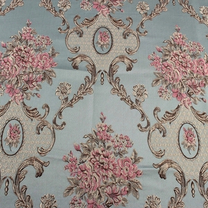 Henry textiles flores brocado tapicería tela Damasco Jacquard prendas de vestir ropa gruesa cortina por yarda - Product Image 1