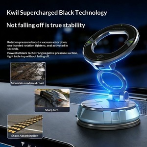 Soporte Magnético para Teléfono de Coche K23 con Succión al Vacío, Rotación de 360 Grados, para Navegación, Compatible con Teléfonos de 4.7 a 7 Pulgadas - Product Image 4