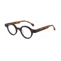 Lunettes de mode rétro de petite taille en gros, monture optique en acétate pour hommes, vente chaude, montures de lunettes en gros