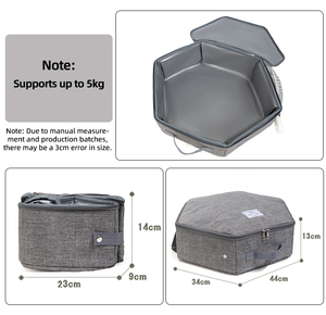 Tragbare Mobile Katzentoilette Grenzüberschreitend Sofort Lieferbar Faltbare Wasserdichte Reise-Katzentoilette Haustier-Tasche für Kotbehälter beim Ausreisen - Product Image 4