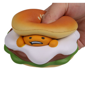 Cartoon Shape Burger <b>Squishy</b> Toy Soft Slow Rebound Promotional Gift PVC Material Cute Design - Product Image 1