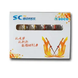 SOCO Endo แฟ้มดั้งเดิม,เครื่องมือคลองรากฟันแบบหมุน SC-PRO/ซุปเปอร์รากไฟล์หน่วยความจำ Niti