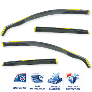 Pare-pluie pour fenêtres Honda CRV |   Pare-soleil de voiture et <span class=keywords><strong>d</strong></span>éflecteurs de fenêtre |   Accessoires <span class=keywords><strong>d</strong></span>éflecteurs de vent pour fumeurs - Product Image 3