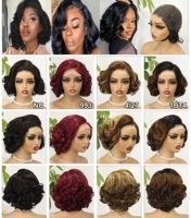Perruque en cheveux humains bouclés Remy vietnamiens bruts, ondulée, avec closure 4x4, densité 200%, pré-épilée, avec baby hair, à prix abordable