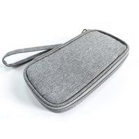 Boîtier électronique EVA personnalisé en usine avec fermeture à glissière sac de rangement de voyage USB portable et durable étanche