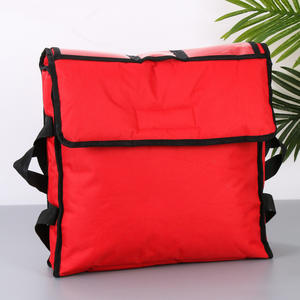 New Red Thermal Food Delivery <b>Bag</b> Custom Large Pizza Insulated Tote <b>Bag</b> Thermal <b>Lunch</b> Soft Drinking <b>Cooler</b> <b>Bag</b> - Product Image 6
