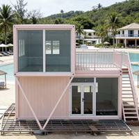 Maison conteneur modulaire moderne détachable et respirante pour boutique, chambre, atelier, hôtel – Luxe, durable, étanche, ignifuge
