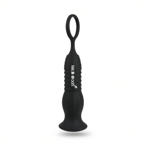 Vibrador de Próstata para Hombre Mleon, de Silicona, Recargable por USB, Tapón Anal, Juguete de Masaje, Retráctil, con Bloqueo - Product Image 1