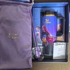 Offerta Speciale KPOP Demon Hunter 40oz Ice Tyrant <span class=keywords><strong>Tazza</strong></span> Termica Isolante in Acciaio Inossidabile 304 con Cannuccia per Auto, Regalo per Fan Slayer Group - Product Image 2