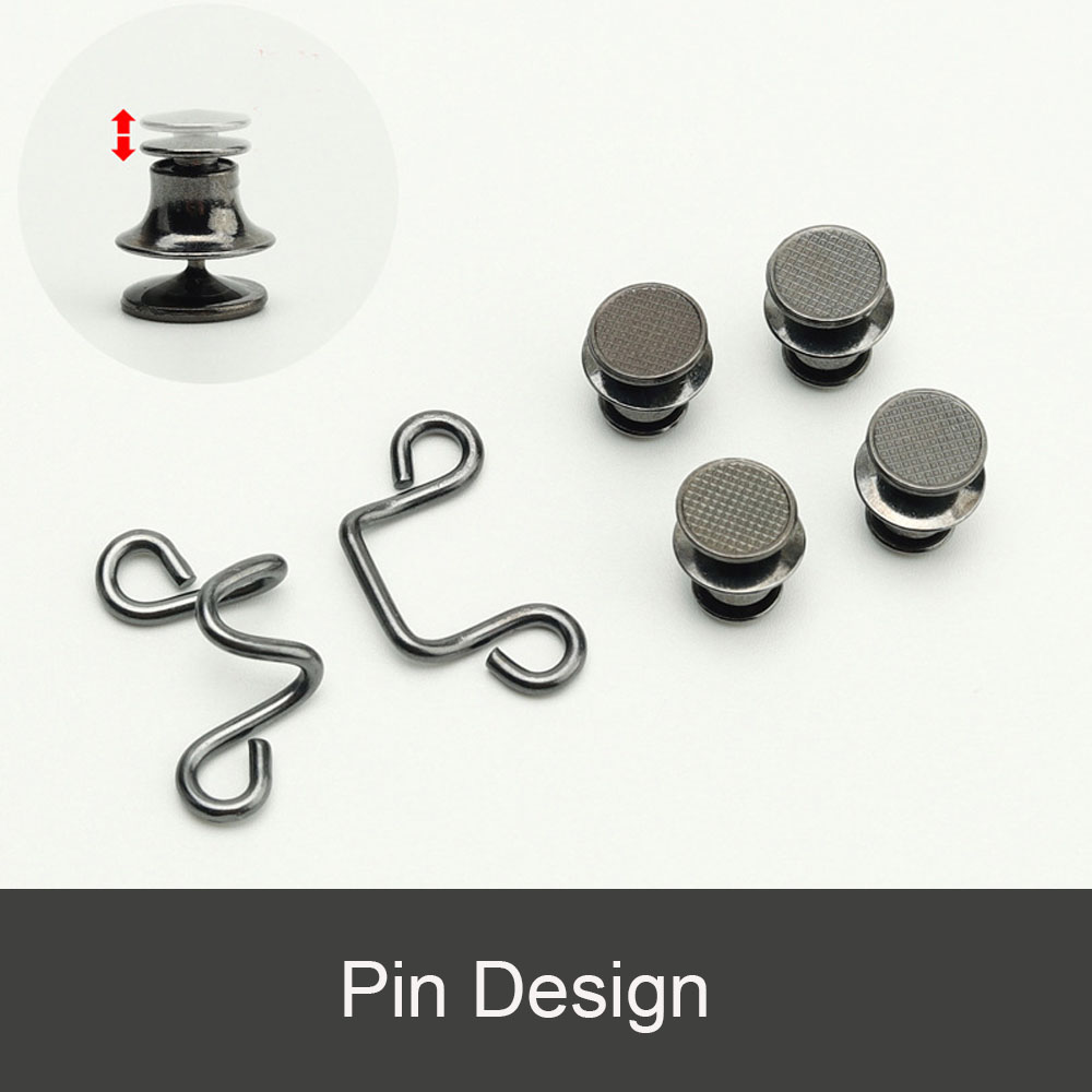 Gun Metal (Pin button)