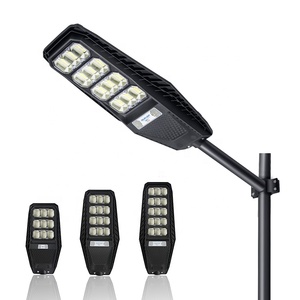 Farola Solar LED de 1000W 1500W 2000W IP66 DC para Jardín y Carretera con Control de Luz + Inducción + Control Remoto de Litio Hierro - Product Image 1