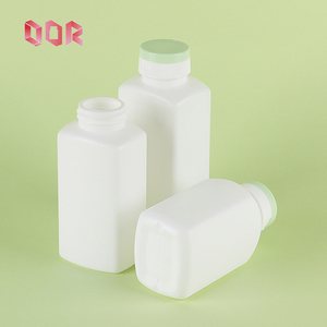 120ml Food Grade HDPE White Capsule Vitamin Plastic <b>Bottle</b> with Coloured Screw Cap Support Customization - Product Image 1