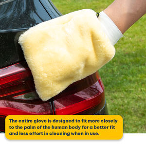 Moufles de lavage de voiture en laine synthétique de qualité supérieure Gant Microfibre Matériel Usine Production En Gros - Product Image 2
