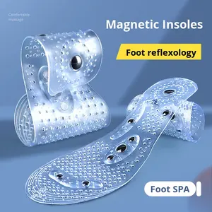 Uzun ömürlü <span class=keywords><strong>masaj</strong></span> tabanlık akupunktur noktası tabanlık erkekler kadınlar için jel manyetik ayak koruma için daha iyi konfor ayakkabı ekler - Product Image 3
