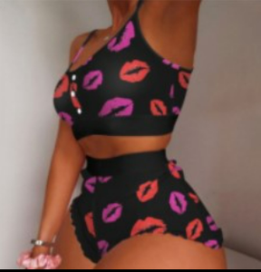 ZZYUP-<span class=keywords><strong>ropa</strong></span> <span class=keywords><strong>interior</strong></span> sexy para <span class=keywords><strong>chica</strong></span> <span class=keywords><strong>joven</strong></span>, traje de Pijama sin mangas, tops de cintura alta, pantalones cortos, 112 - Product Image 5