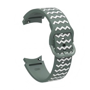 Correa de Reloj de Silicona de Dos Tonos sin Espacios, Personalizada, Deportiva, para <span class=keywords><strong>Samsung</strong></span> Galaxy <span class=keywords><strong>Watch</strong></span> 6 <span class=keywords><strong>5</strong></span> <span class=keywords><strong>Pro</strong></span> 4 Classic, Venta al Por Mayor - Product Image 6