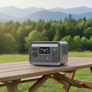 Station d'alimentation portable 300W avec sorties DC multiples, batterie de secours LiFePO4 288Wh, générateur solaire à onde sinusoïdale pure pour les voyages - Product Image 5