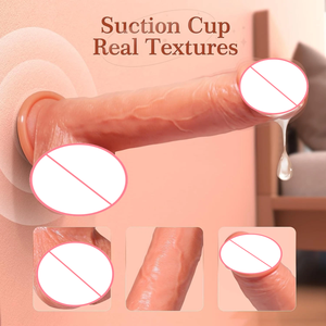 Best-selling Realistic Silicone Large Dildo with <strong>Rubber</strong> Large Ejaculator, Automatic Anal and Vaginal Thrusting Dildo for Women - Product Image 4