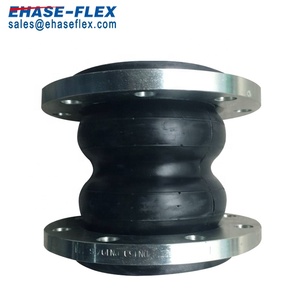 Junta de expansión doble esfera atornillada junta de bola de goma Flexible con EPDM - Product Image 2