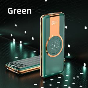 Batería Externa Inalámbrica Portátil Universal de 20000 mAh/10000 mAh con Carga Rápida de 22.5 W y Cable Integrado, con Logotipo Personalizado - Product Image 6