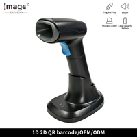 Escáner de Códigos de Barras 2D Inalámbrico Automático, Lector de Códigos QR, Escaneo de DataMatrix PDF417 USB para >3m/s, Tamaño A4, en Stock