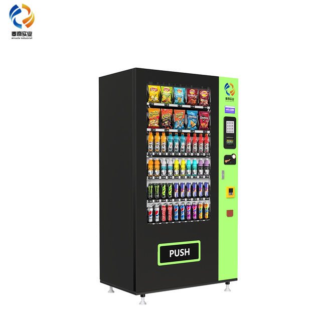 Hot Selling 24 Hours Large Capacity Automatic Combo Snacks Drinks Food Vending Machine