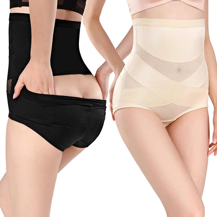 Shapewear Tummy-Control Mutandine A Vita Alta Per Le Donne Perizoma