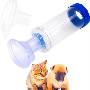 Yongyue Vétérinaire Asthme aérosol chambre félin entretoise inhalateur pour animal chat chien animal de compagnie - Product Image 2