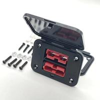 Conector de Panel Automotriz Anders.n Dual 50A 600V, Carcasa de Cobre de 2 Orificios, Macho/Hembra, Aplicable para Comercio Transfronterizo, Enchufe Grande