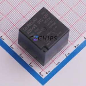 JQX-V5 012-1ZP Automotive Relay Through hole Component (THT),26x26mm Relay 12V 1 Changeover: 1C (SPDT-Changeover)::: 5 80A-14VDC - Product Image 1