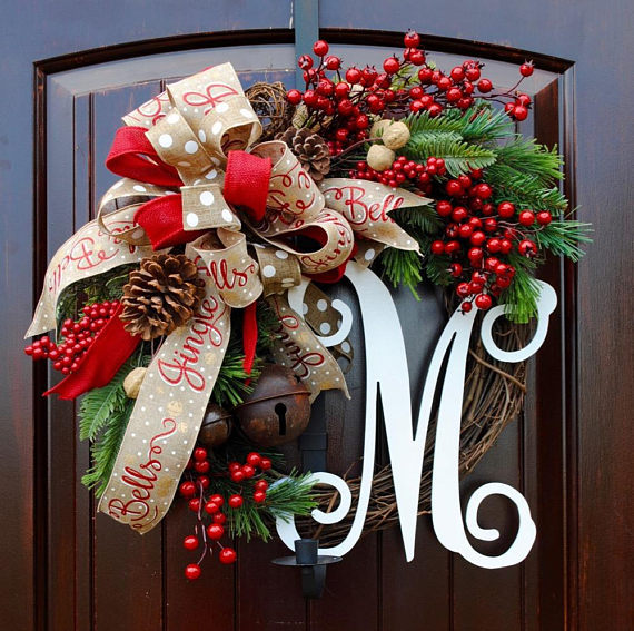 30cm american m wreath-310g