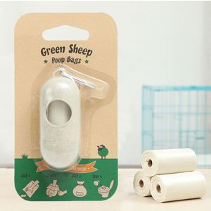 ถุงเก็บอุจจาระสุนัข PVA ย่อยสลายได้ในน้ำ ถุงขยะย่อยสลายได้ 10 ถุง/ม้วน - Product Image 4