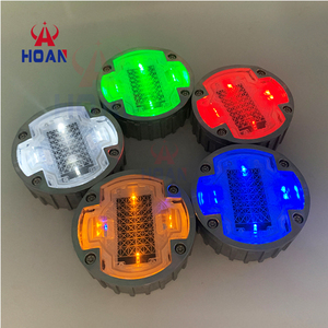 Ojos De Gato Embedded Driveway Marking Aluminum Cat <strong>Eyes</strong> Flashing Markers Solar Road Stud - Product Image 3