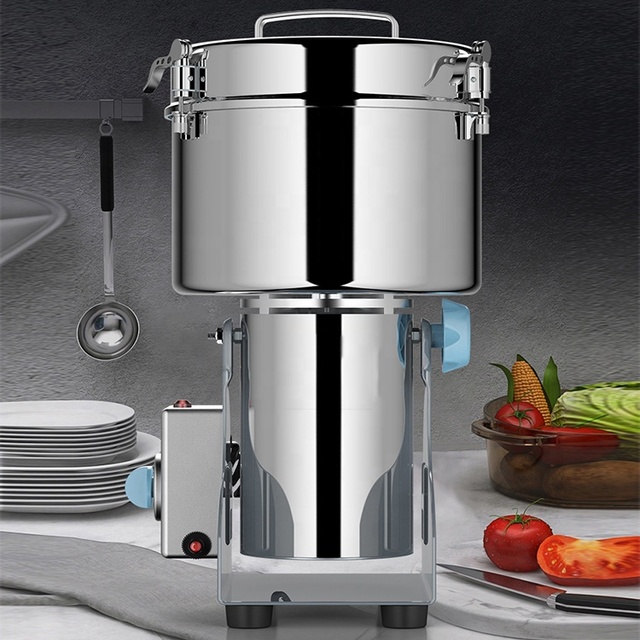 Stainless Steel Convenient Flour Mill Machinery/Herb Grinder Machine/Spice Grinder