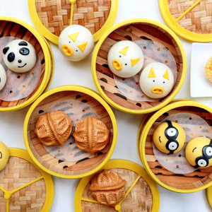 Panini al Vapore a Tema Cartone Animato per Bambini, Fornitura Diretta dalla Fabbrica - Product Image 1